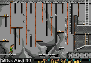 Dark Castle (USA, Europe) In game screenshot